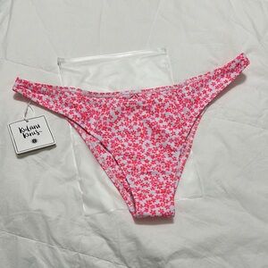 Kulani Kinis Pink Floral Bikini Bottoms 2X